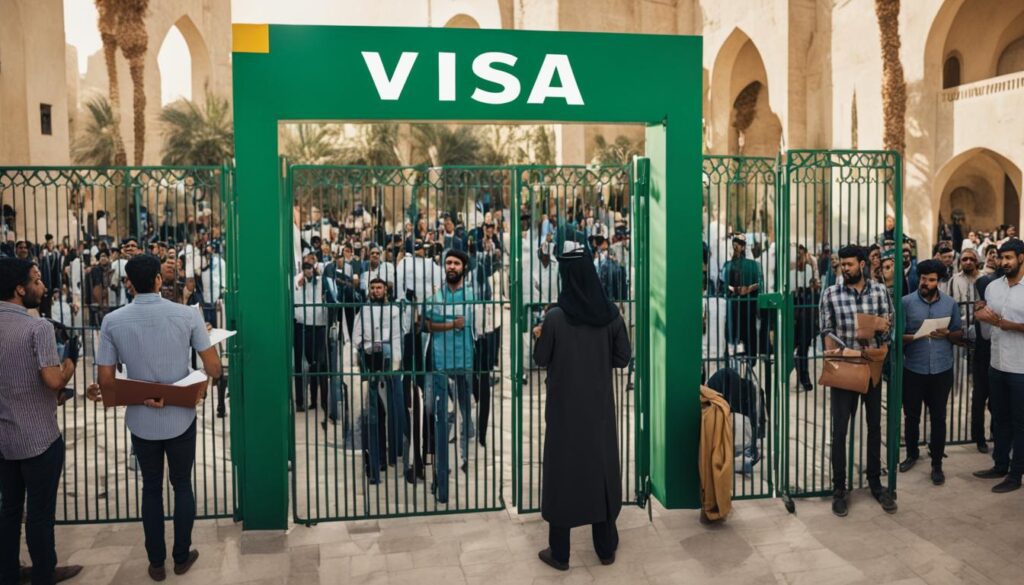 الرسوم والتكاليف المتعلقة بتأشيرة العمل في السعودية