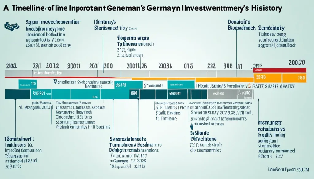 تاريخ الاستثمار في ألمانيا